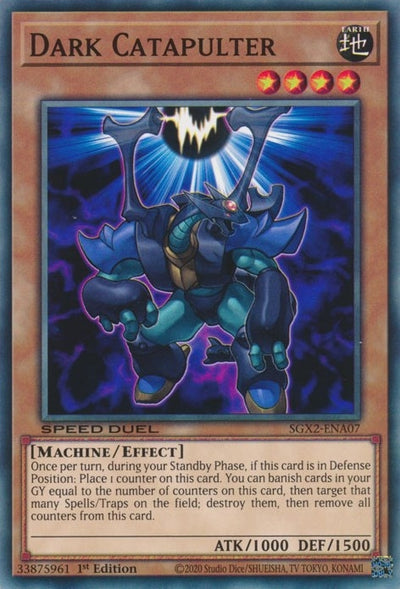Image for Dark Catapulter (Speed Duel GX: Midterm Paradox) (SGX2-ENA07) - YuGiOh