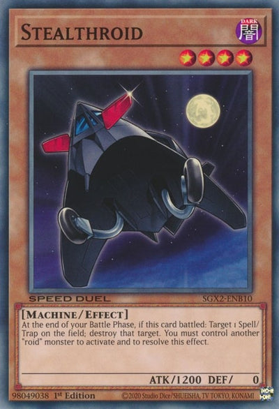 Image for Stealthroid (Speed Duel GX: Midterm Paradox) (SGX2-ENB10) - YuGiOh