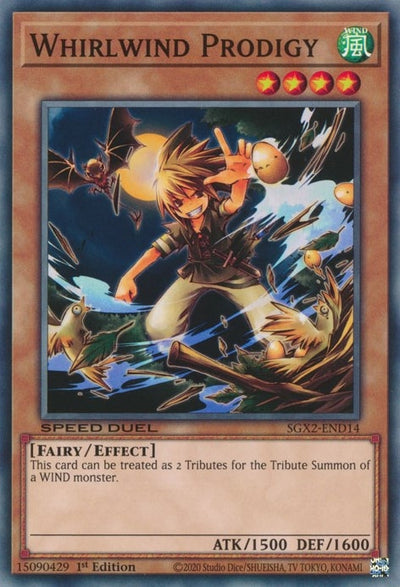 Image for Whirlwind Prodigy (Speed Duel GX: Midterm Paradox) (SGX2-END14) - YuGiOh