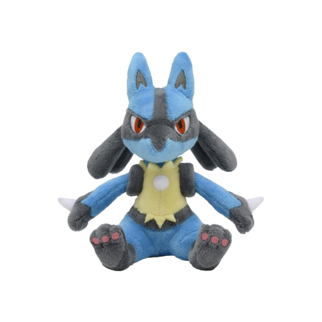 #448-Lucario Pokémon Plushies - Sitting Cuties
