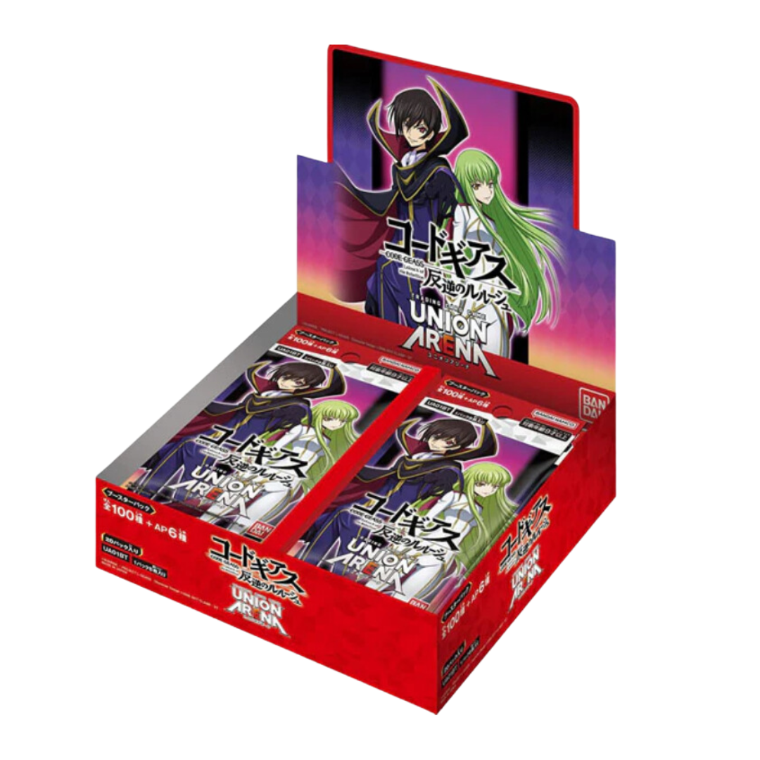 Union Arena Code Geass|Lelouch of the Rebellion UA01BT Box | Japanisch