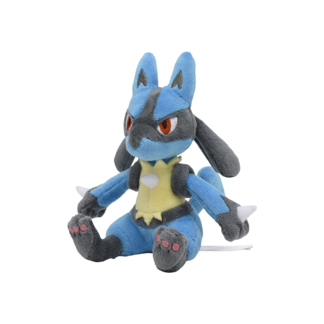 #448-Lucario Pokémon Plushies - Sitting Cuties