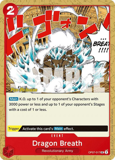 Dragon Breath (500 Years in the Future Pre-Release Cards) (OP07-017)