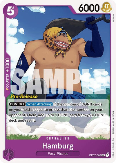 Hamburg (500 Years in the Future Pre-Release Cards) (OP07-068) 