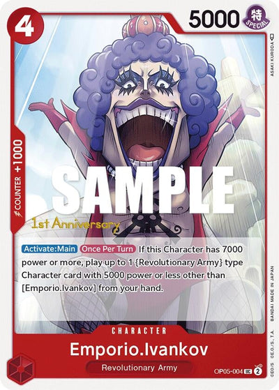 Emporio.Ivankov (Awakening of the New Era: 1st Anniversary Tournament Cards) (OP05-004) 