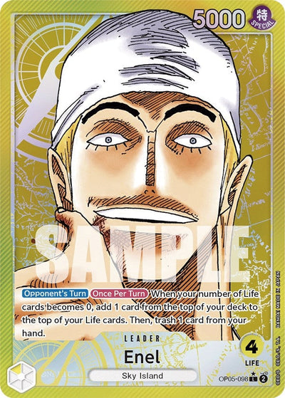 Enel (098) (Alternate Art) (Awakening of the New Era) (OP05-098) 