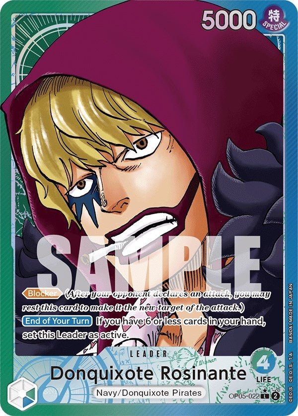 Donquixote Rosinante (022) (Alternate Art) (Awakening of the New Era) (OP05-022)