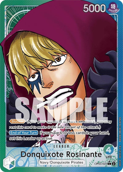 Donquixote Rosinante (022) (Alternate Art) (Awakening of the New Era) (OP05-022)