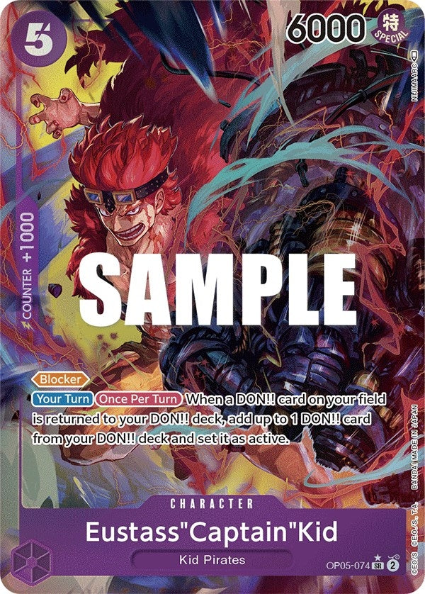 Eustass"Captain"Kid (Alternate Art) (Awakening of the New Era) (OP05-074) 