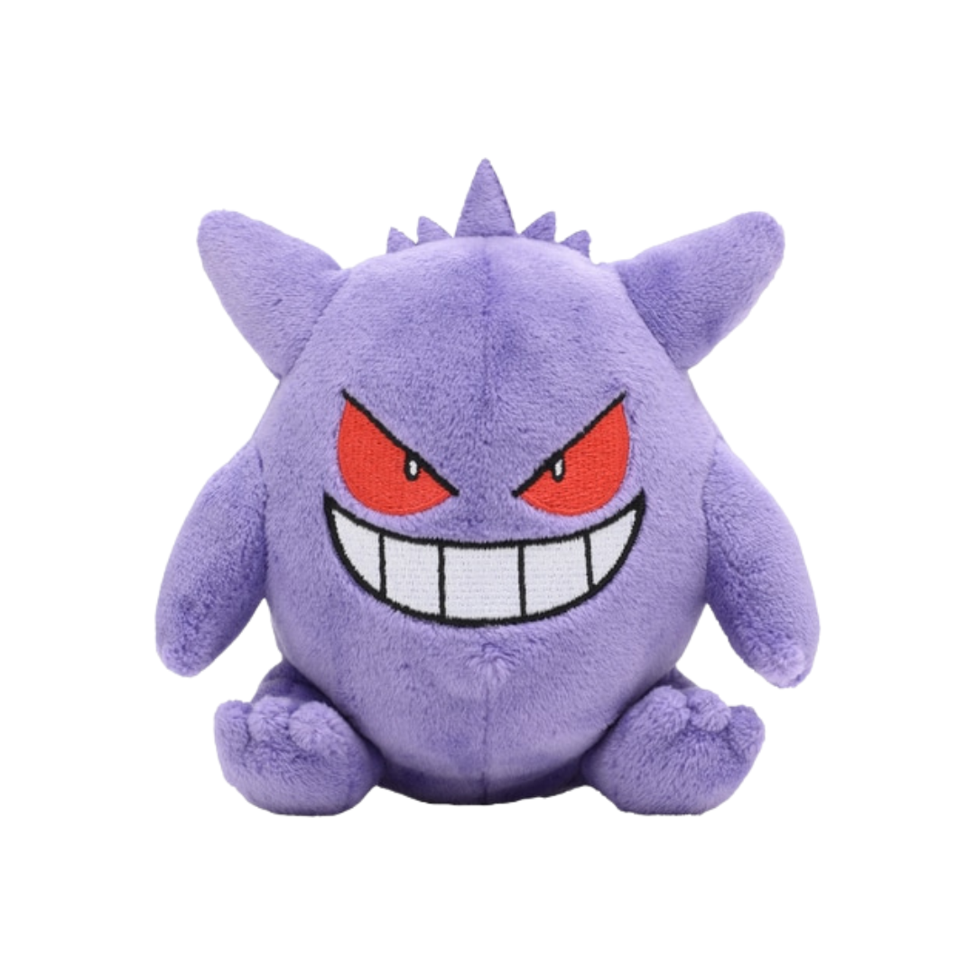 #094-Gengar Pokémon Plushies - Sitting Cuties