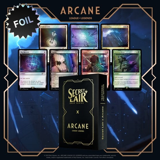 Secret Lair Drop: Secret Lair x Arcane - Traditional Foil Edition (SLD)