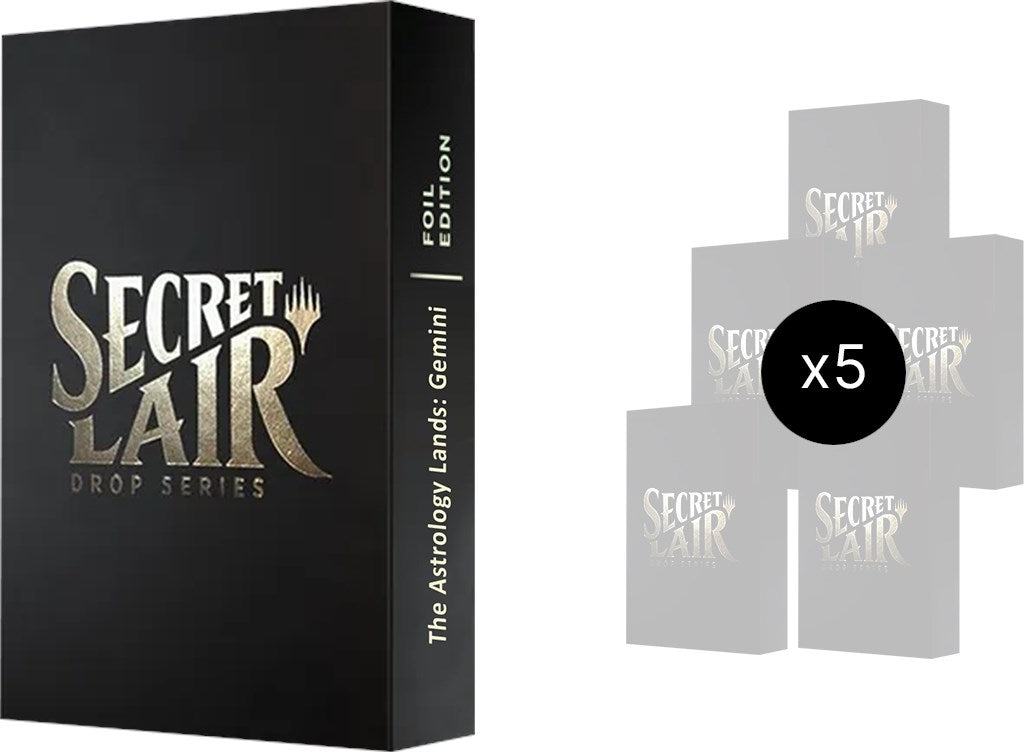 Secret Lair Drop: Astrology Lands (Gemini) Bundle - Traditional Foil Edition (SLD)