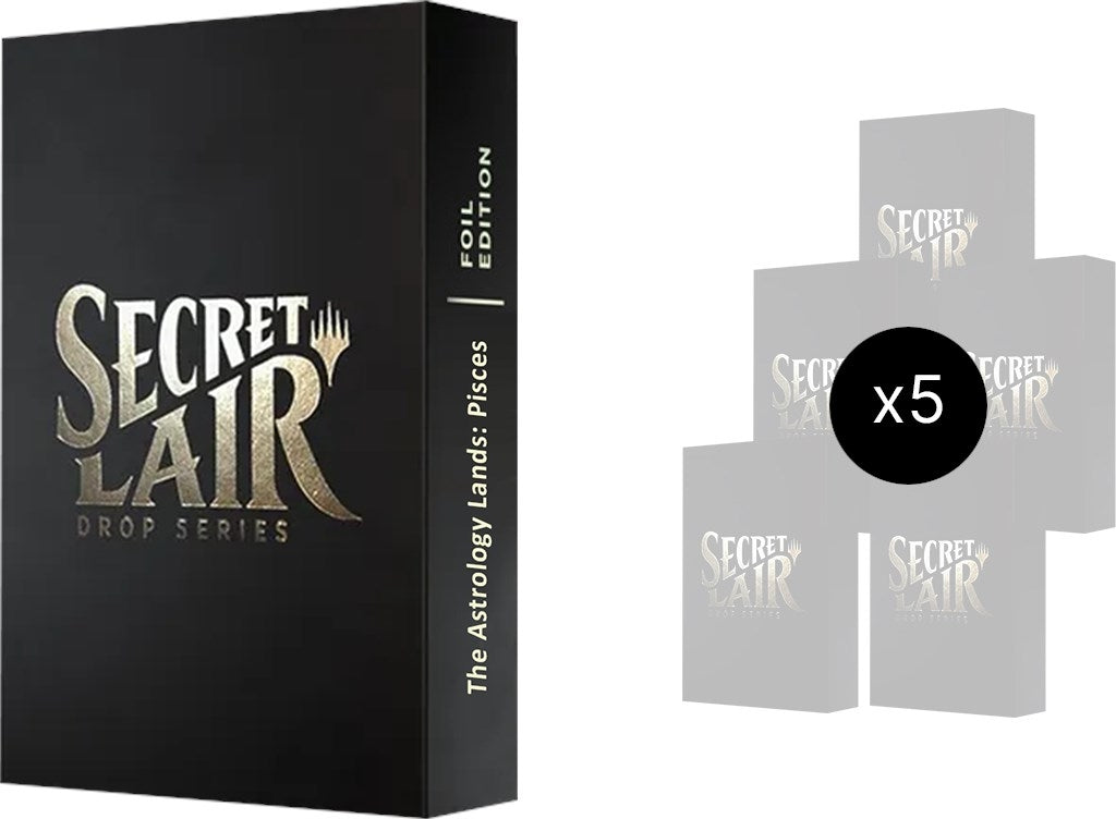 Secret Lair: Astrology Lands (Pisces) Bundle - Traditional Foil Edition (SLD)