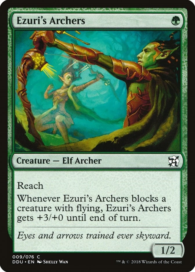 Ezuri's Archers (Duel Decks: Elves vs. Inventors) (9)