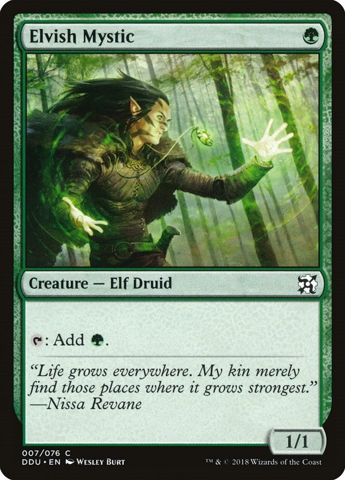 Elvish Mystic (Duel Decks: Elves vs. Inventors) (7)