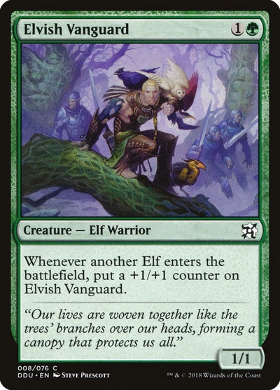 Elvish Vanguard (Duel Decks: Elves vs. Inventors) (8)