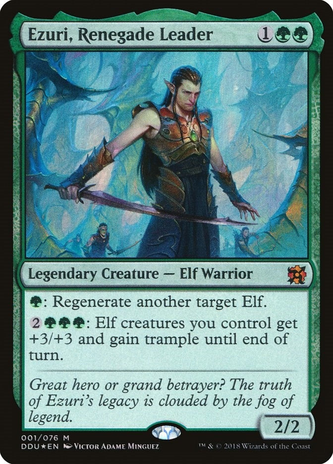 Ezuri, Renegade Leader (Duel Decks: Elves vs. Inventors) (1)