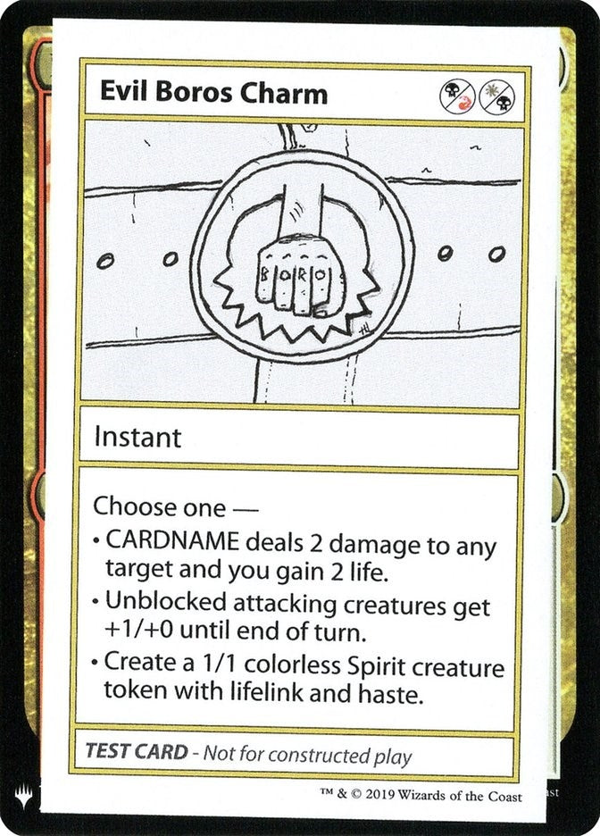 Evil Boros Charm (Mystery Booster: Convention Edition Exclusives)