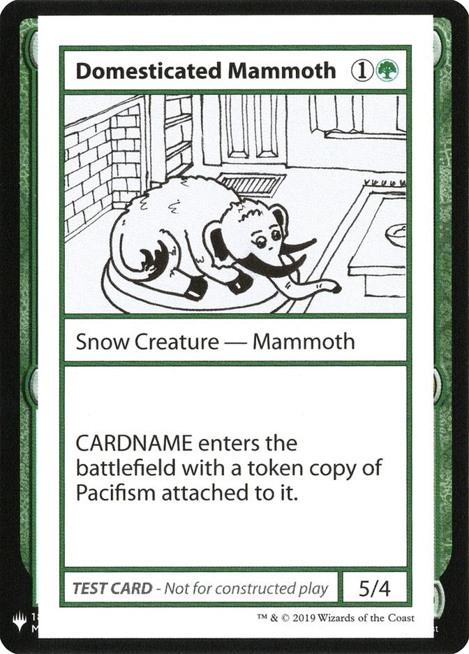 Domesticated Mammoth (Mystery Booster: Convention Edition Exclusives)