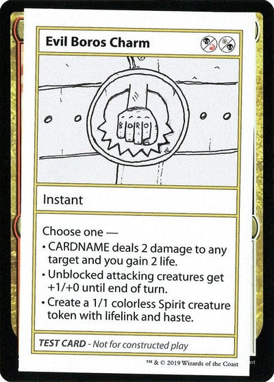 Evil Boros Charm (No PW Symbol) (Mystery Booster: Convention Edition Exclusives)