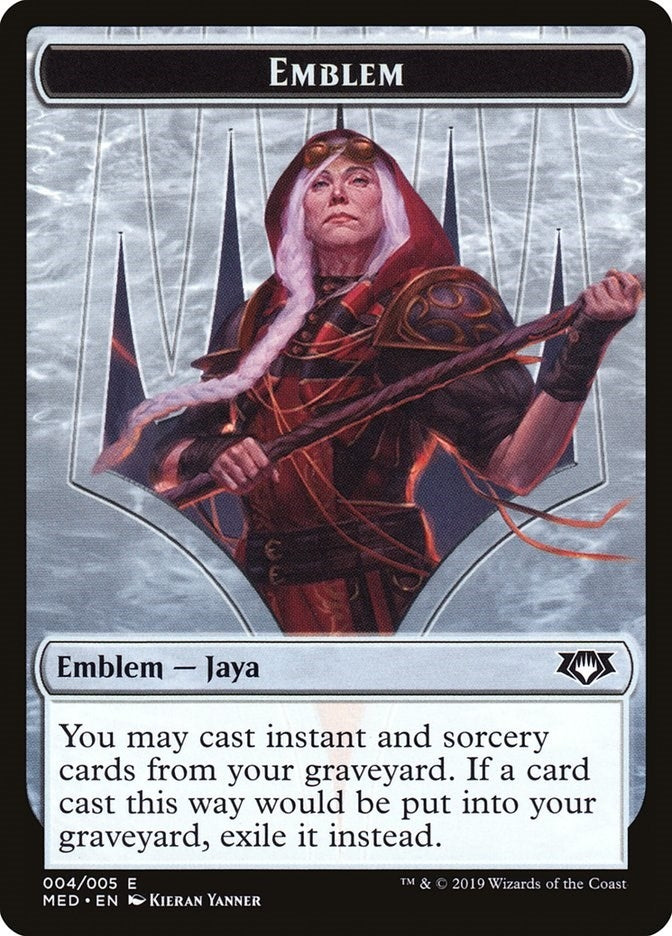 Emblem - Jaya Ballard (Mythic Edition: Ravnica Allegiance) (4)