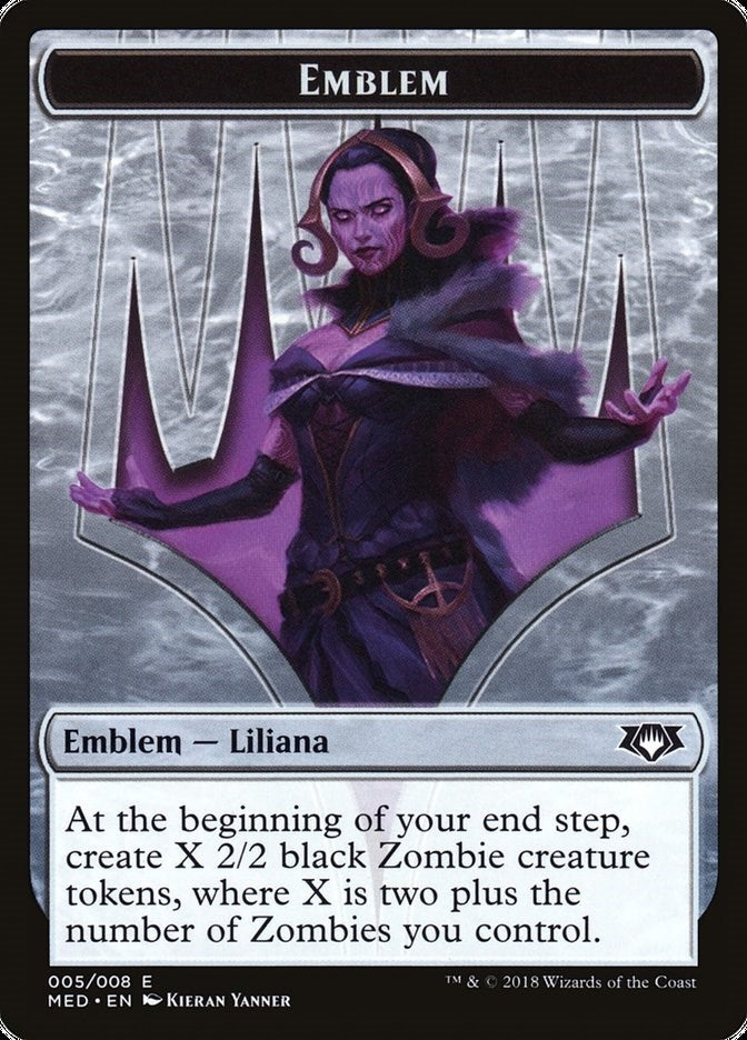 Emblem - Liliana, the Last Hope (Mythic Edition: Guilds of Ravnica) (5)