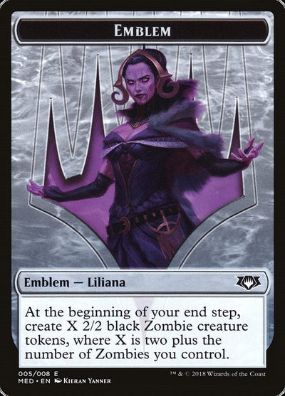 Emblem - Liliana, the Last Hope (Mythic Edition: Guilds of Ravnica) (5)