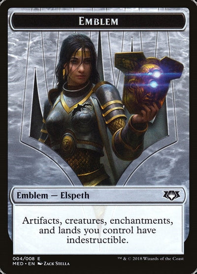 Emblem - Elspeth, Knight-Errant (Mythic Edition: Guilds of Ravnica) (4)