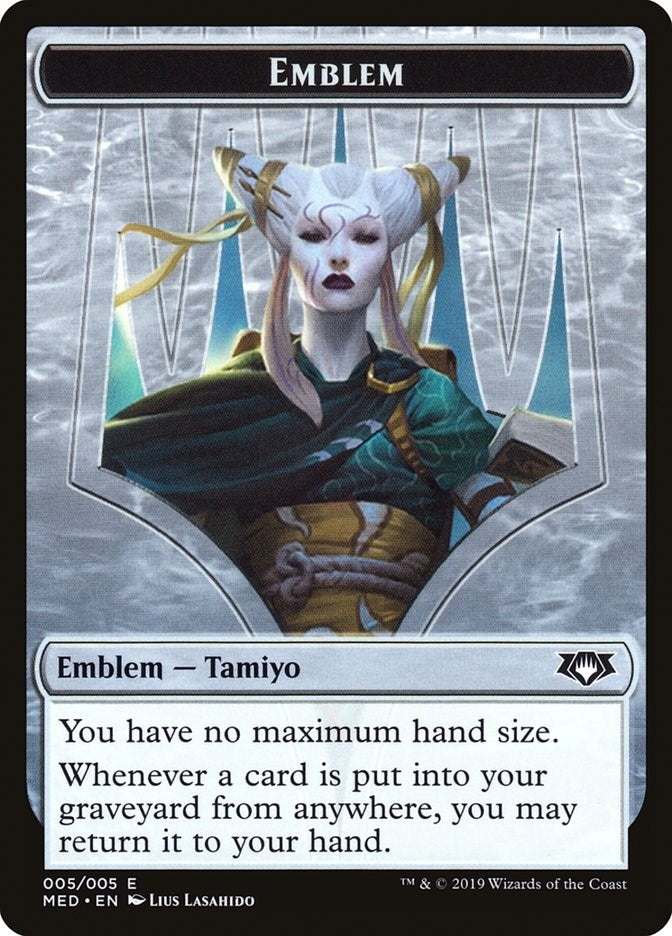 Emblem - Tamiyo, the Moon Sage (Mythic Edition: Ravnica Allegiance) (5)