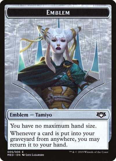 Emblem - Tamiyo, the Moon Sage (Mythic Edition: Ravnica Allegiance) (5)