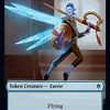 Faerie // Food (016) Double-Sided Token (Throne of Eldraine) (5 // 16)