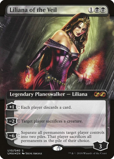 Liliana of the Veil (Ultimate Masters: Box Toppers) (U10)