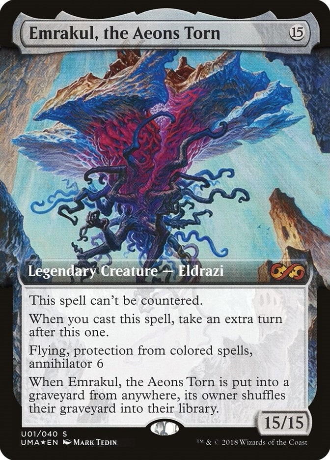 Emrakul, the Aeons Torn (Ultimate Masters: Box Toppers) (U01)