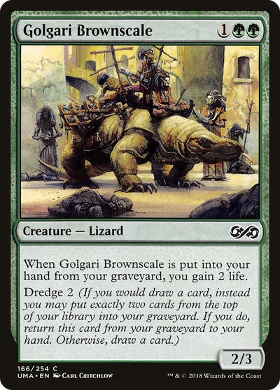 Golgari Brownscale (Ultimate Masters) (166)