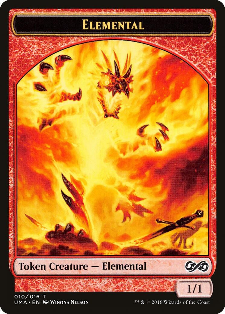 Elemental Token (010) (Ultimate Masters) (10)