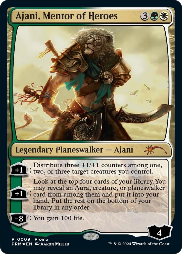 Ajani, Mentor of Heroes (Deluxe Commander Kit) 
