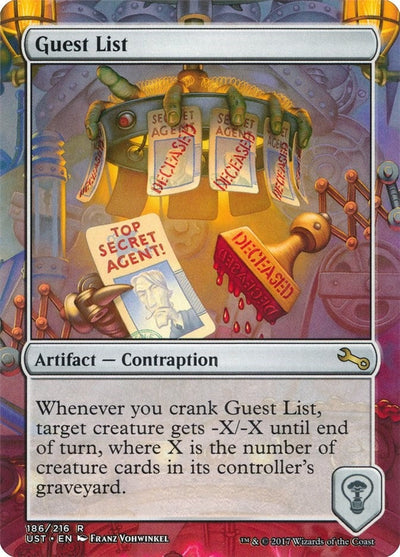 Guest List (Unstable) (186)