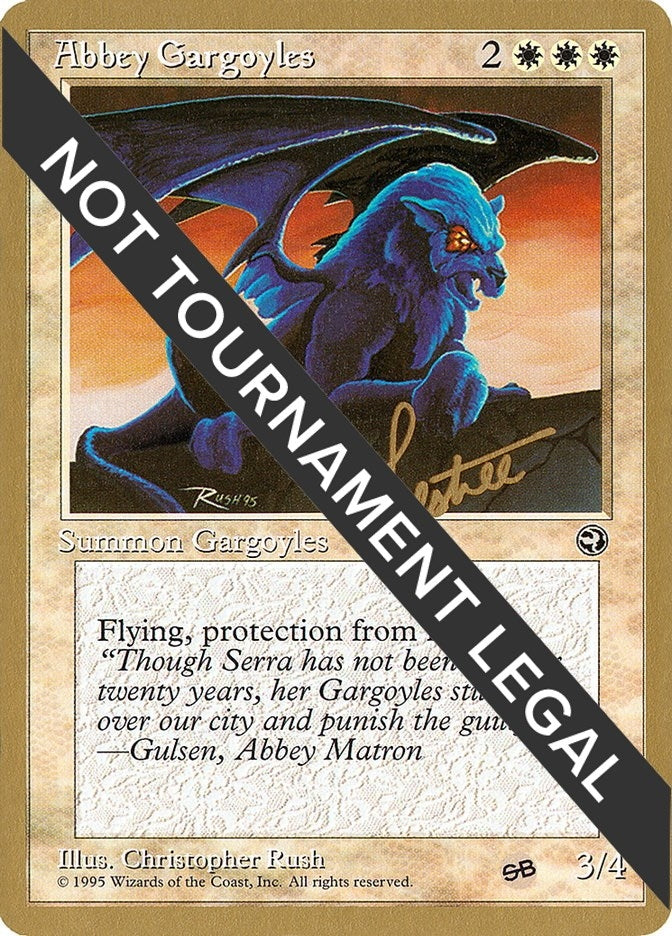 Abbey Gargoyles - 1996 Bertrand Lestree (HML) (SB) (World Championship Decks)