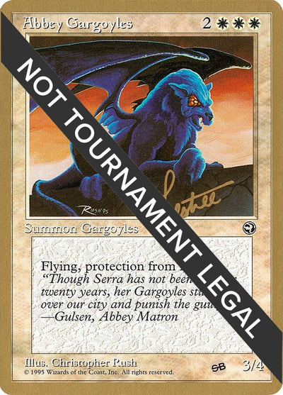 Abbey Gargoyles - 1996 Bertrand Lestree (HML) (SB) (World Championship Decks)