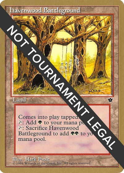 Havenwood Battleground - 1996 Bertrand Lestree (FEM) (World Championship Decks)