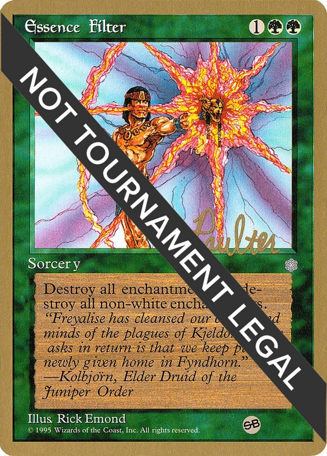 Essence Filter - 1996 Preston Poulter (ICE) (SB) (World Championship Decks)