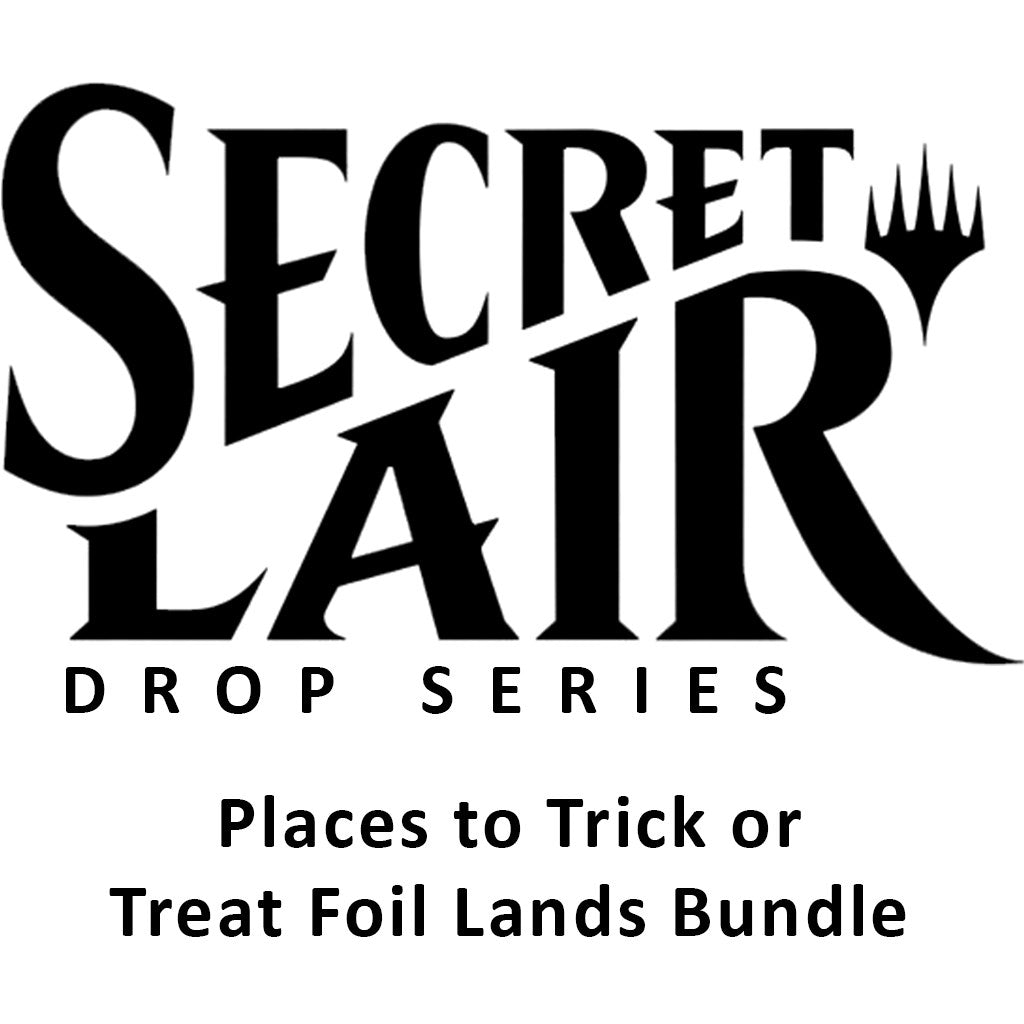 Secret Lair Drop: Places to Trick or Treat Foil Lands Bundle (SLD)