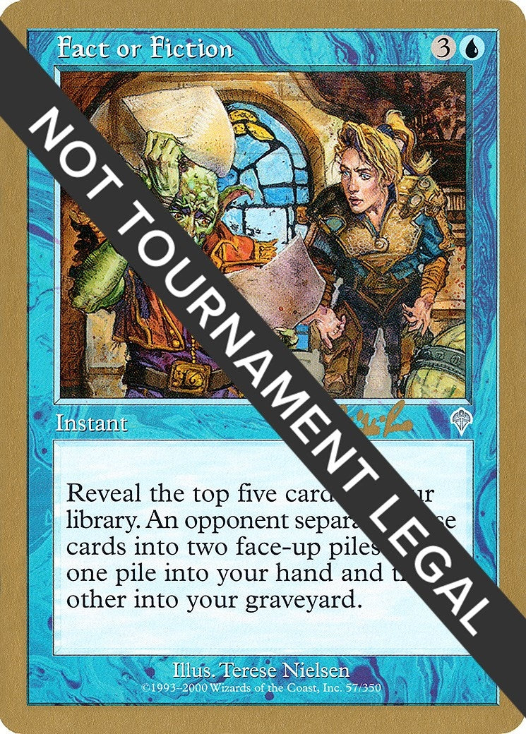 Fact or Fiction - 2002 Carlos Romao (INV) (World Championship Decks)