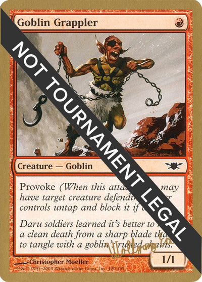 Goblin Grappler - 2003 Wolfgang Eder (LGN) (World Championship Decks)