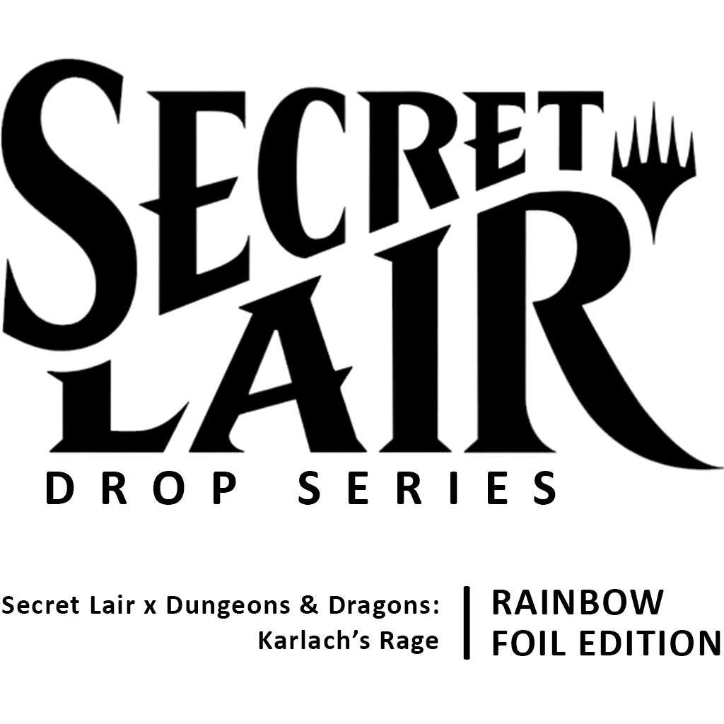 Secret Lair Drop: Secret Lair x Dungeons & Dragons: Karlach's Rage - Rainbow Foil Edition (SLD)