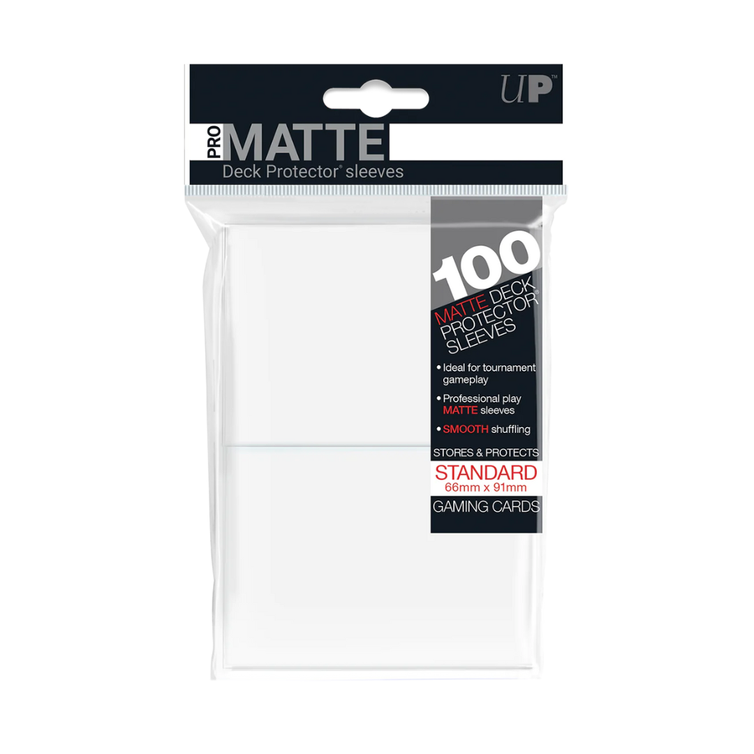 Ultra Pro Pro Sleeves Matte 66mm x 91mm 100 pieces