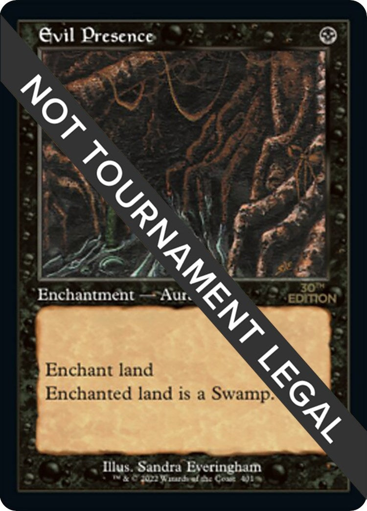 Evil Presence (Retro Frame) (30th Anniversary Edition) (401)