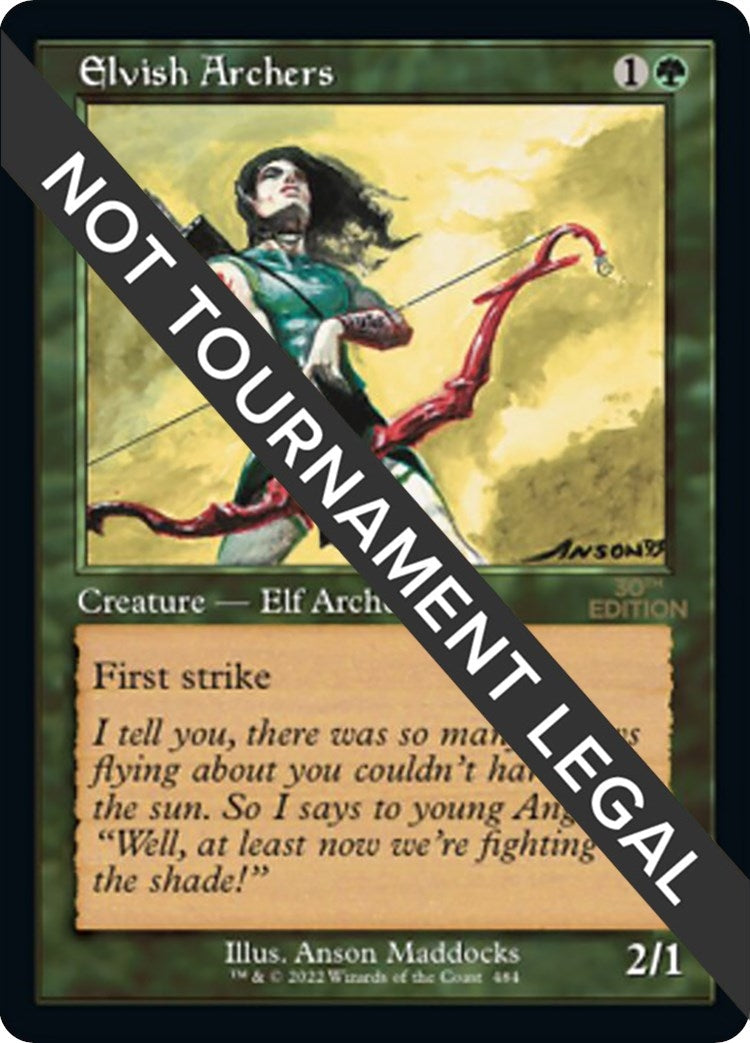 Elvish Archers (Retro Frame) (30th Anniversary Edition) (484)