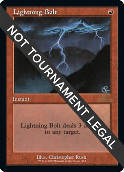 Lightning Bolt (Retro Frame) (30th Anniversary Edition) (454)
