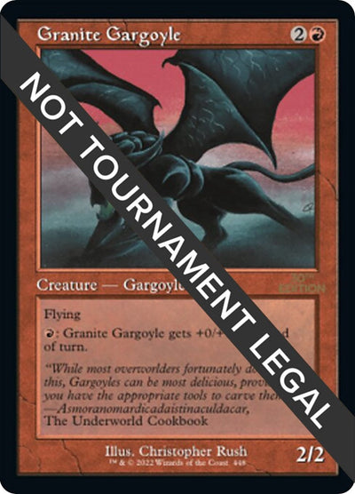 Granite Gargoyle (Retro Frame) (30th Anniversary Edition) (448)